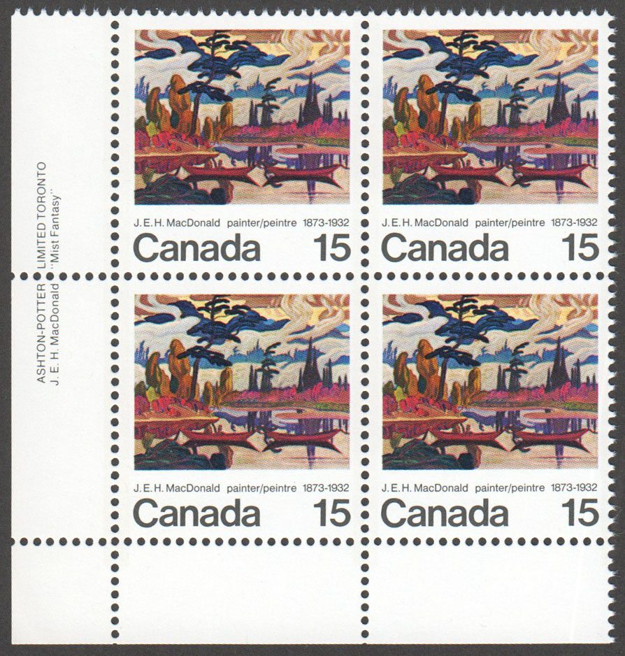 Canada Scott 617 MNH PB LL (A10-6) - Click Image to Close